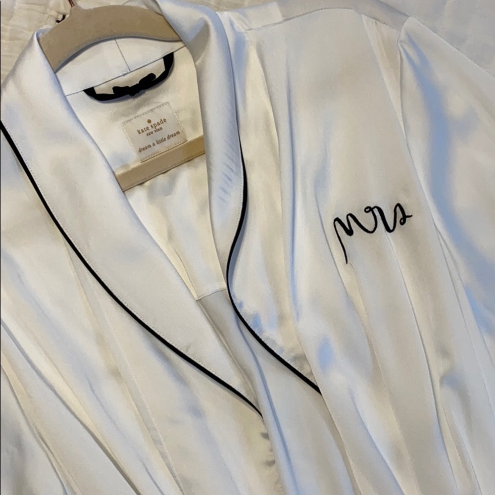 “Mrs” robe.